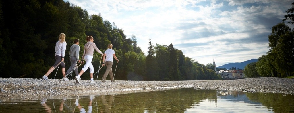 Nordic Walking, © Bayerischer Heilbäder-Verband e.V.