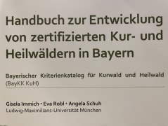 Titelbild Handbuch Wald&amp;Gesundeit