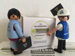 Mit &quot;Einhaltung der Kriterien geprüft durch TÜV Rheinland&quot; dürfen demnächst auch Bad Hindelanger Betriebe für sich werben.