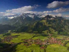 Blick auf Bad Hindelang, © Bad Hindelang Tourismus