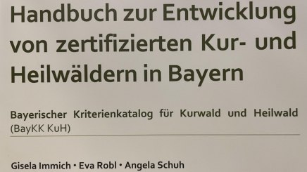 Titelbild Handbuch Wald&amp;Gesundeit